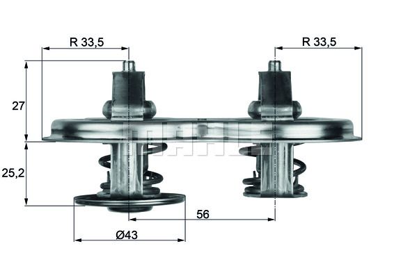 WILMINK GROUP Termostaat,Jahutusvedelik WG1104809